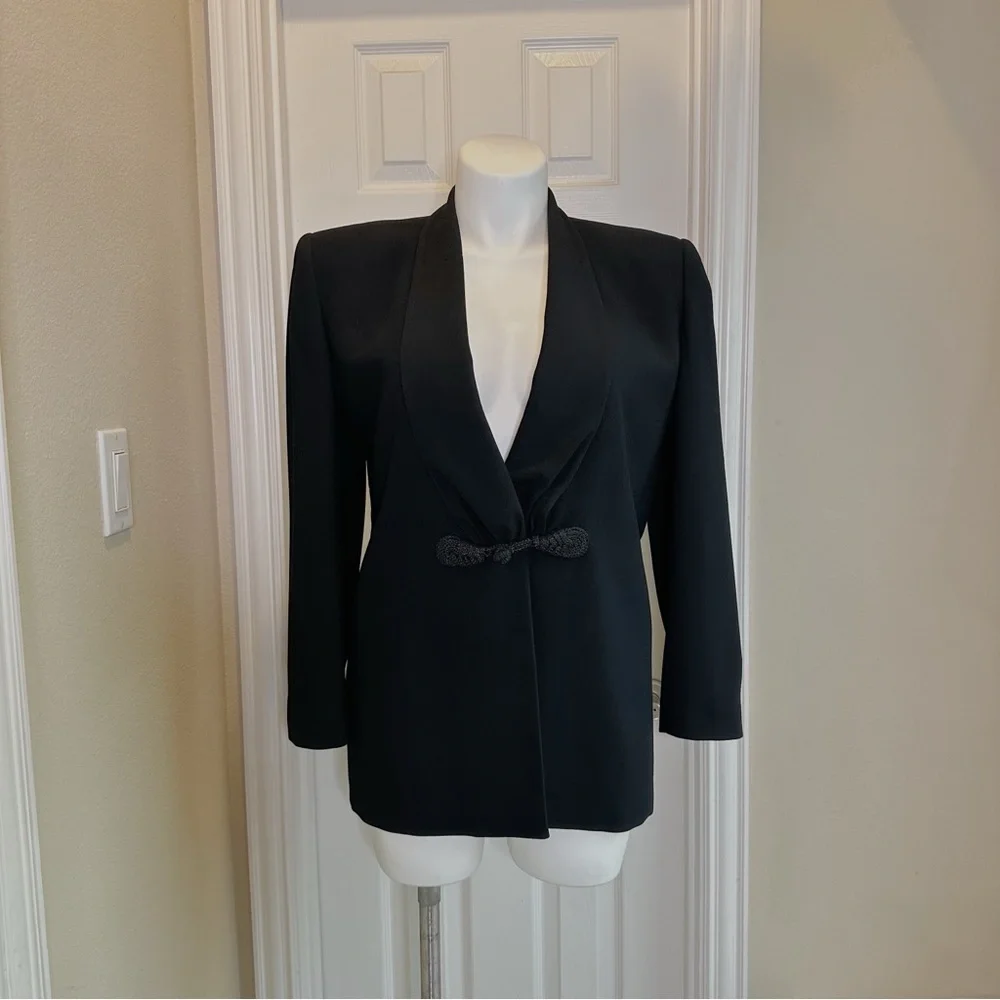 Christian Dior Black Vintage Blazer